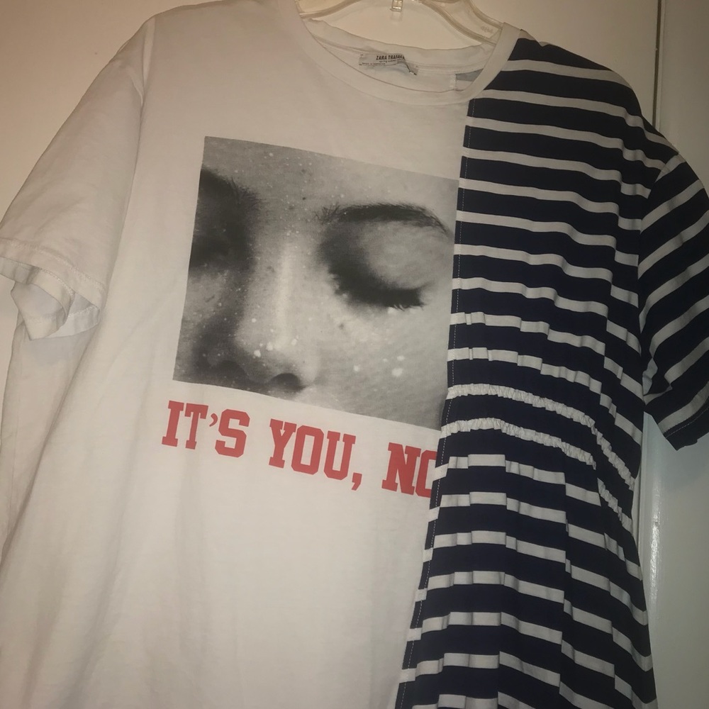 Unique Mixed Media Fashion Top by Zara Trafaluc - Picture 5 of 7
